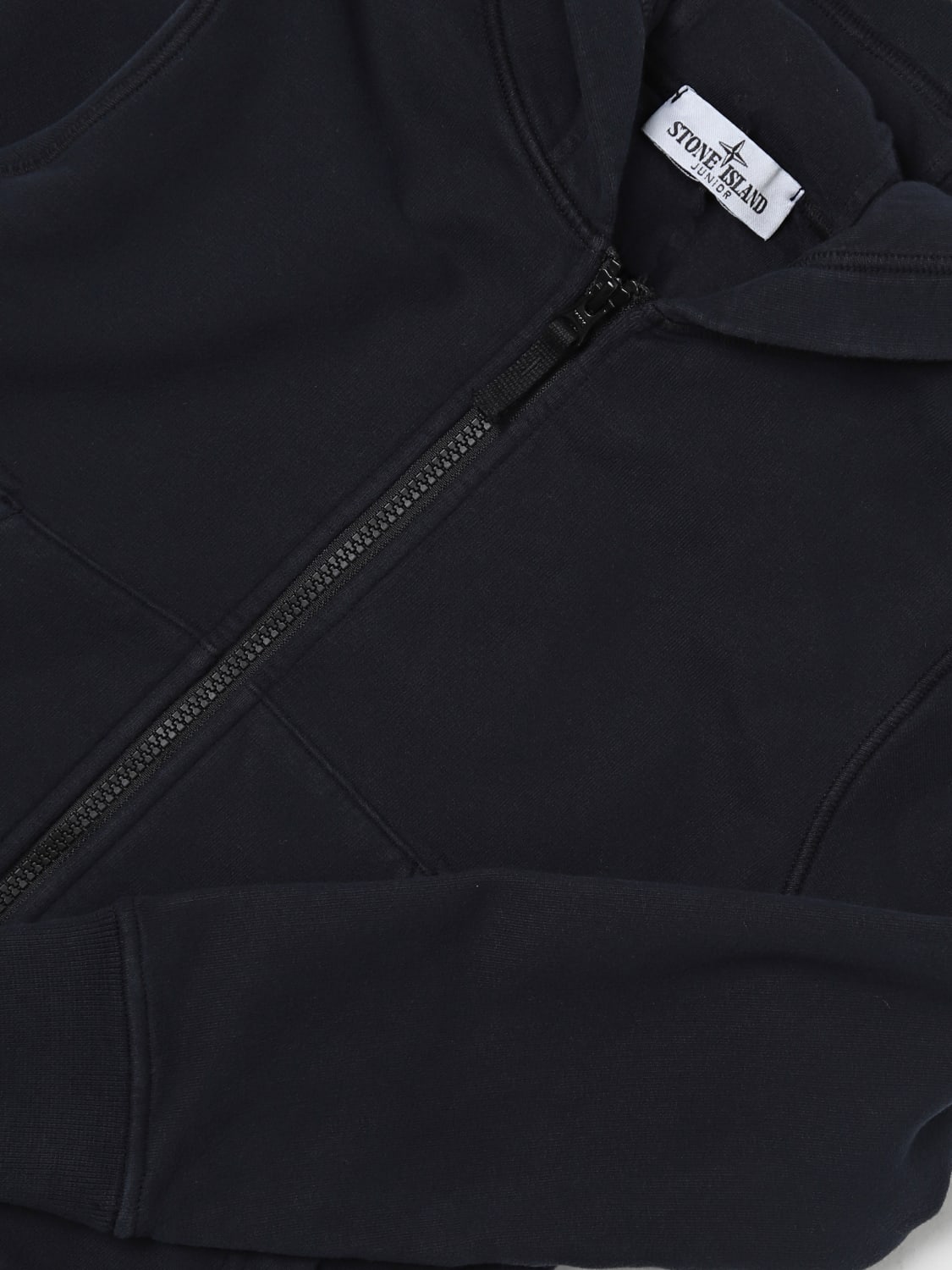 STONE ISLAND JUNIOR SWEATER: Sweater kids Stone Island Junior, Blue - Img 3