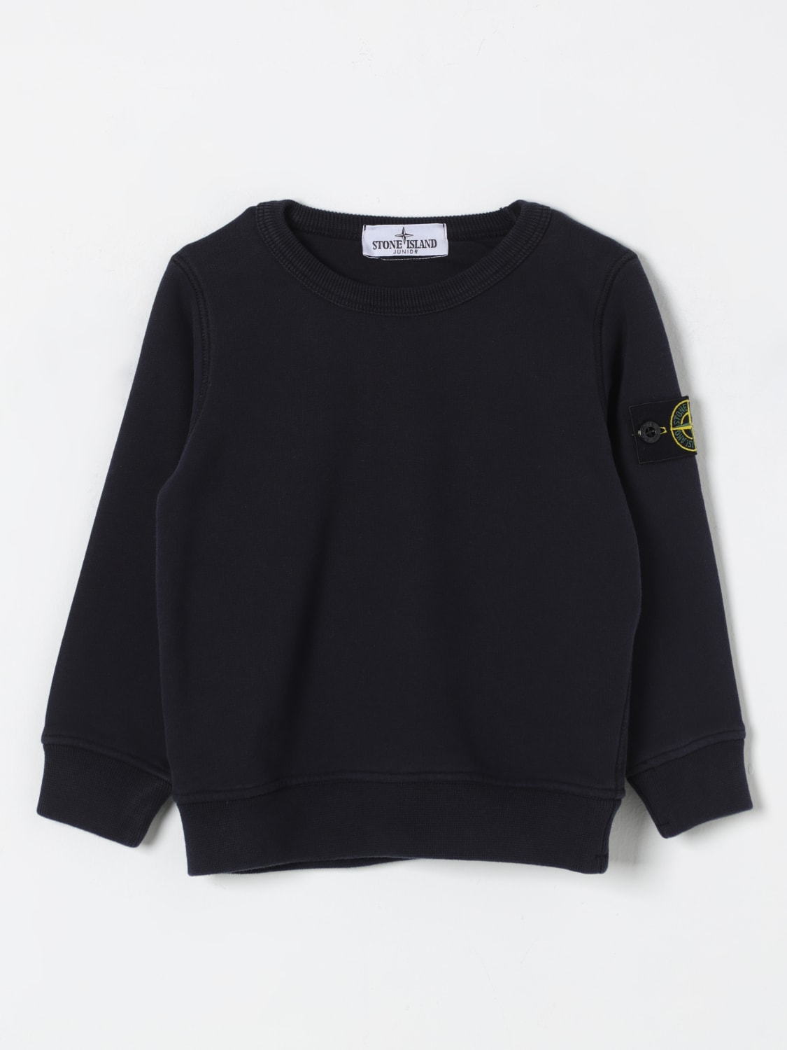 Stone island junior sweatshirt black cheap