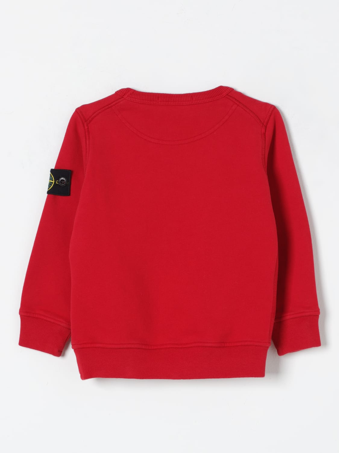 Red stone island top hot sale