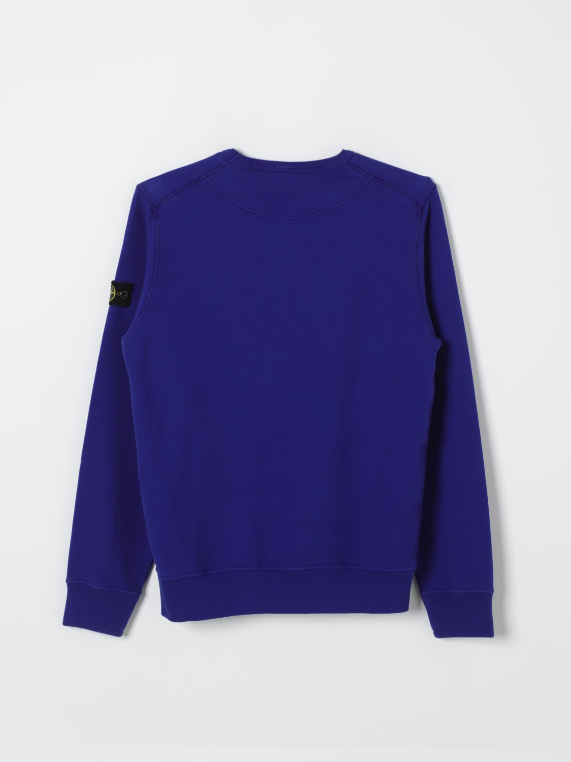 STONE ISLAND JUNIOR SWEATER: Sweater kids Stone Island Junior, Royal Blue - Img 2
