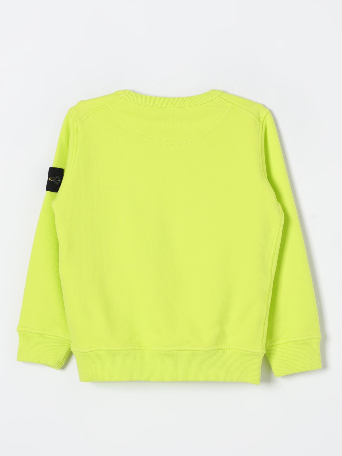 STONE ISLAND JUNIOR SWEATER: Sweater kids Stone Island Junior, Ocher - Img 2