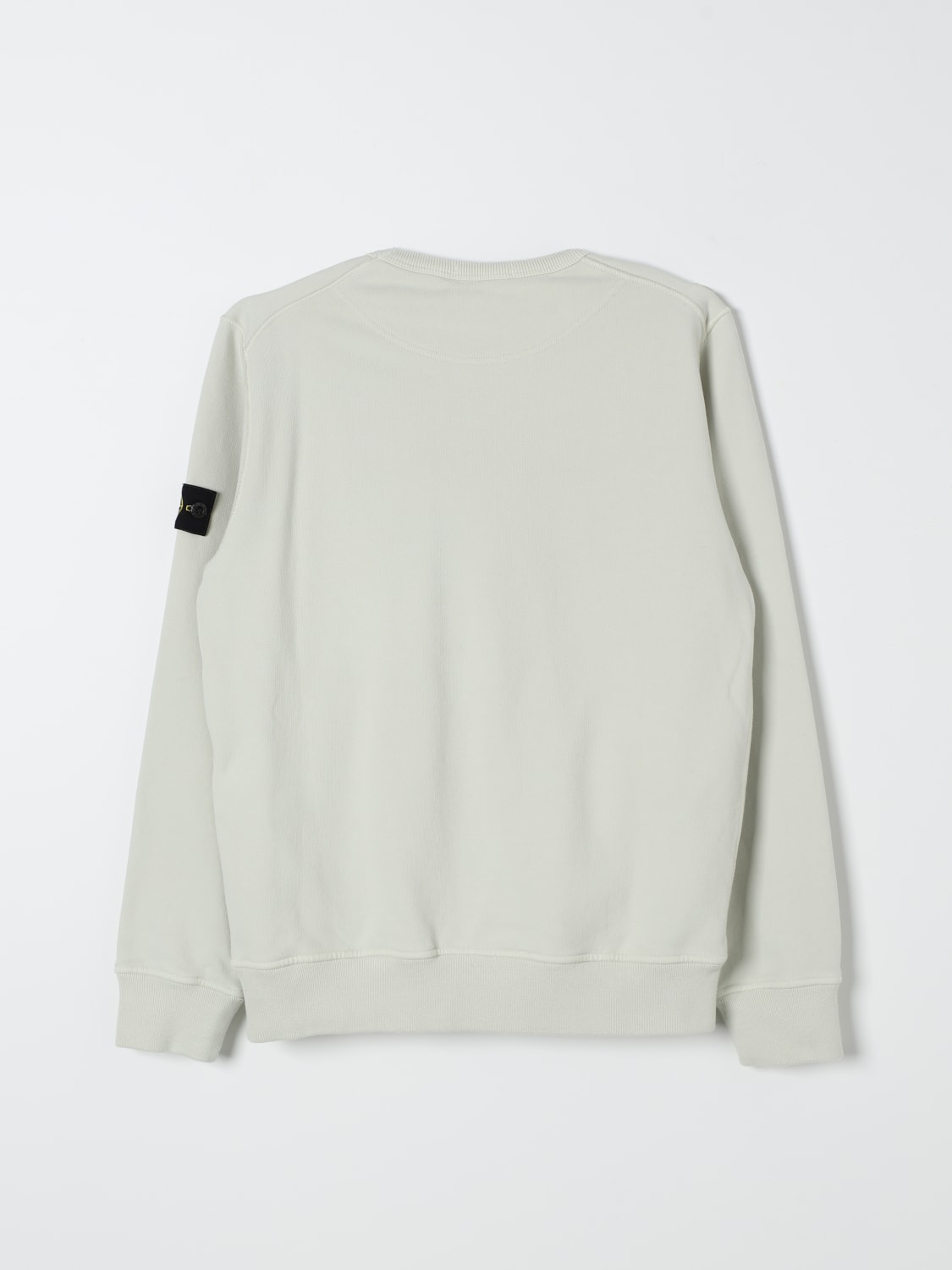 STONE ISLAND JUNIOR PULL: Pull enfant Stone Island Junior, Blanc 1 - Img 2