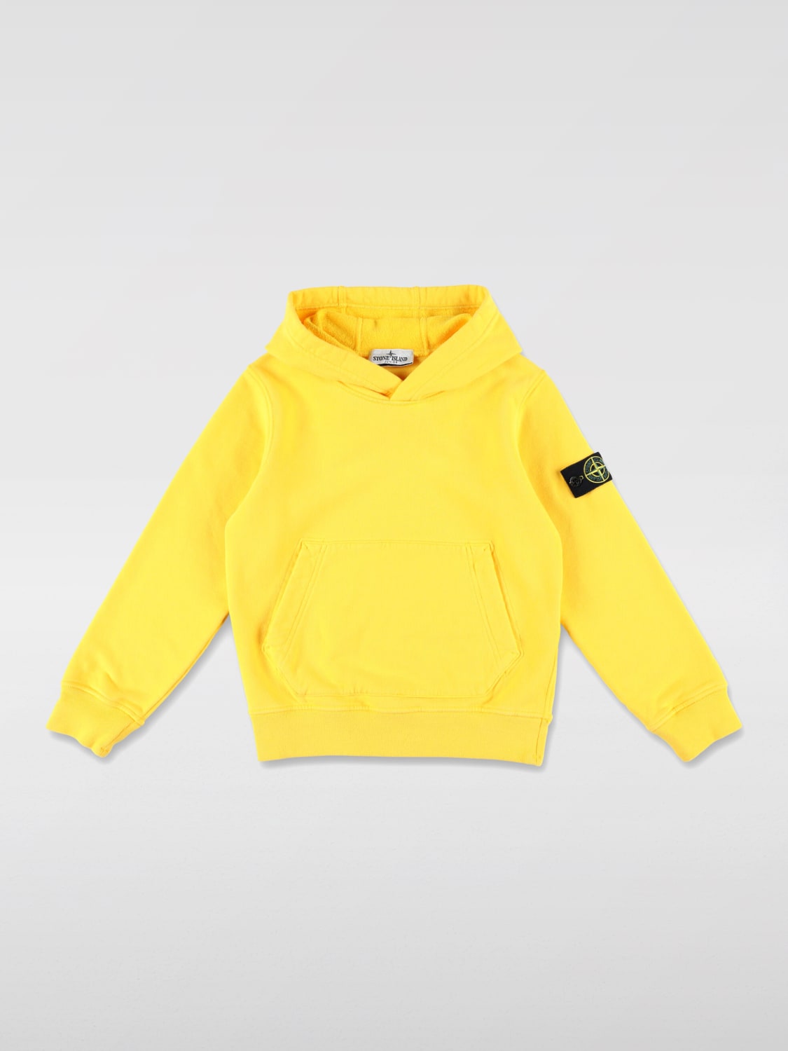 STONE ISLAND JUNIOR SWEATER: Sweater kids Stone Island Junior, Yellow - Img 1