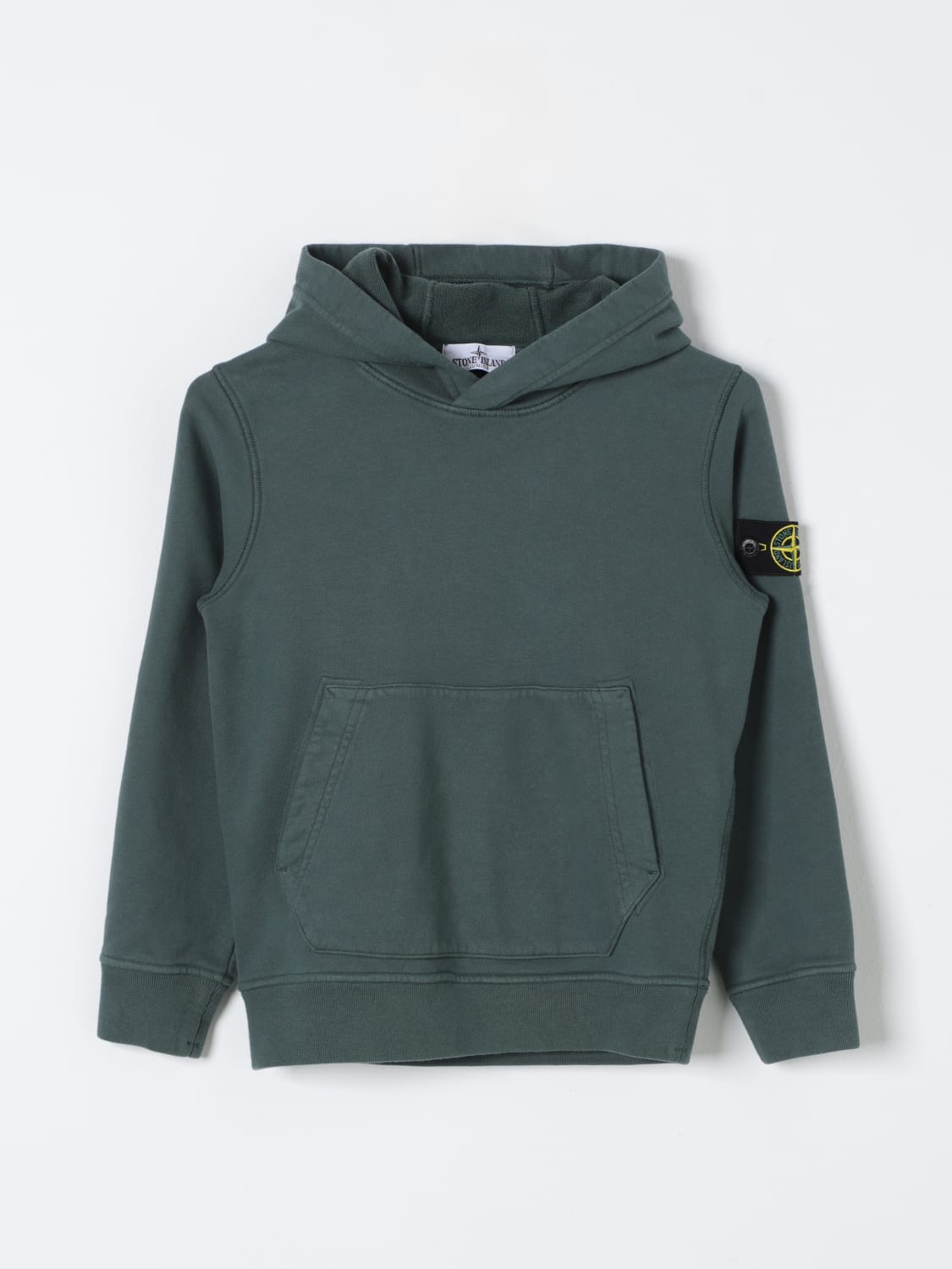 STONE ISLAND JUNIOR Sweater kids Green Stone Island Junior sweater 811661620 online at GIGLIO.COM