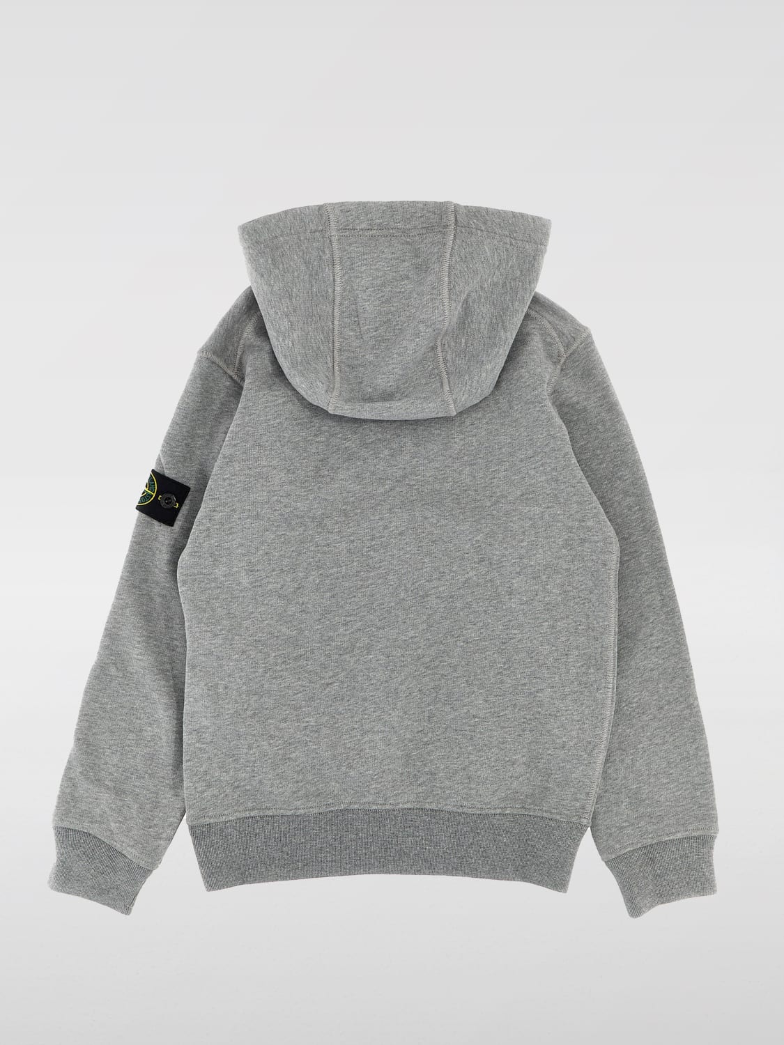 STONE ISLAND JUNIOR SWEATER: Sweater kids Stone Island Junior, Grey - Img 2
