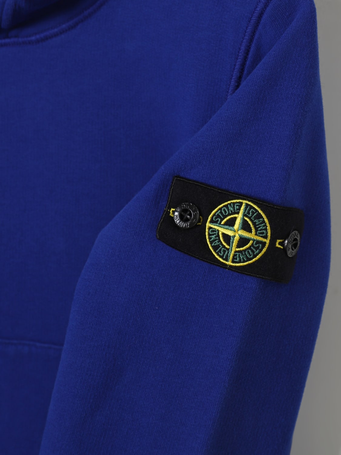 STONE ISLAND JUNIOR 毛衣: 毛衣 儿童 Stone Island Junior, 皇家蓝 - Img 3
