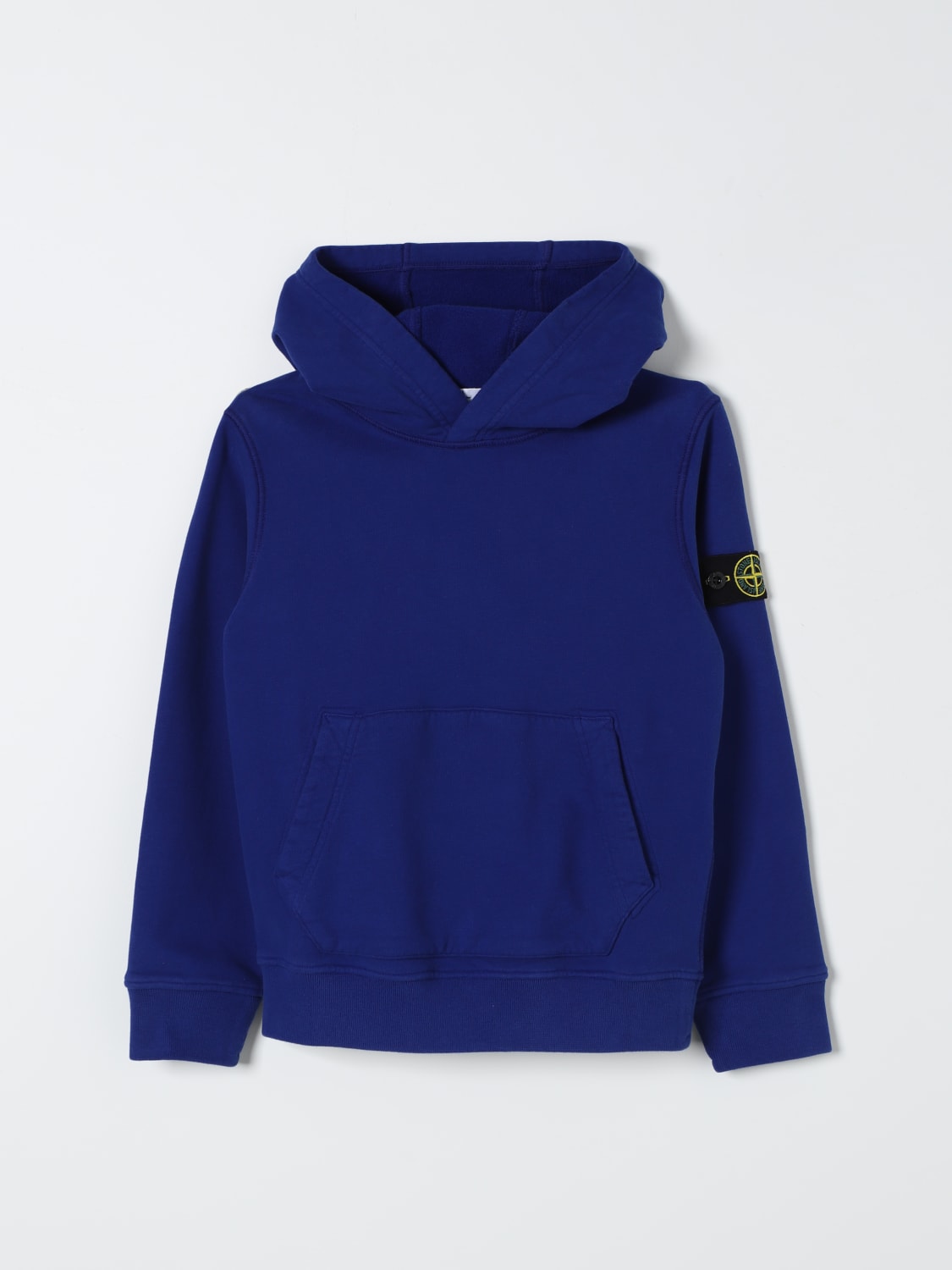 STONE ISLAND JUNIOR Sweater kids Blue 1 Stone Island Junior sweater 811661620 online at GIGLIO.COM