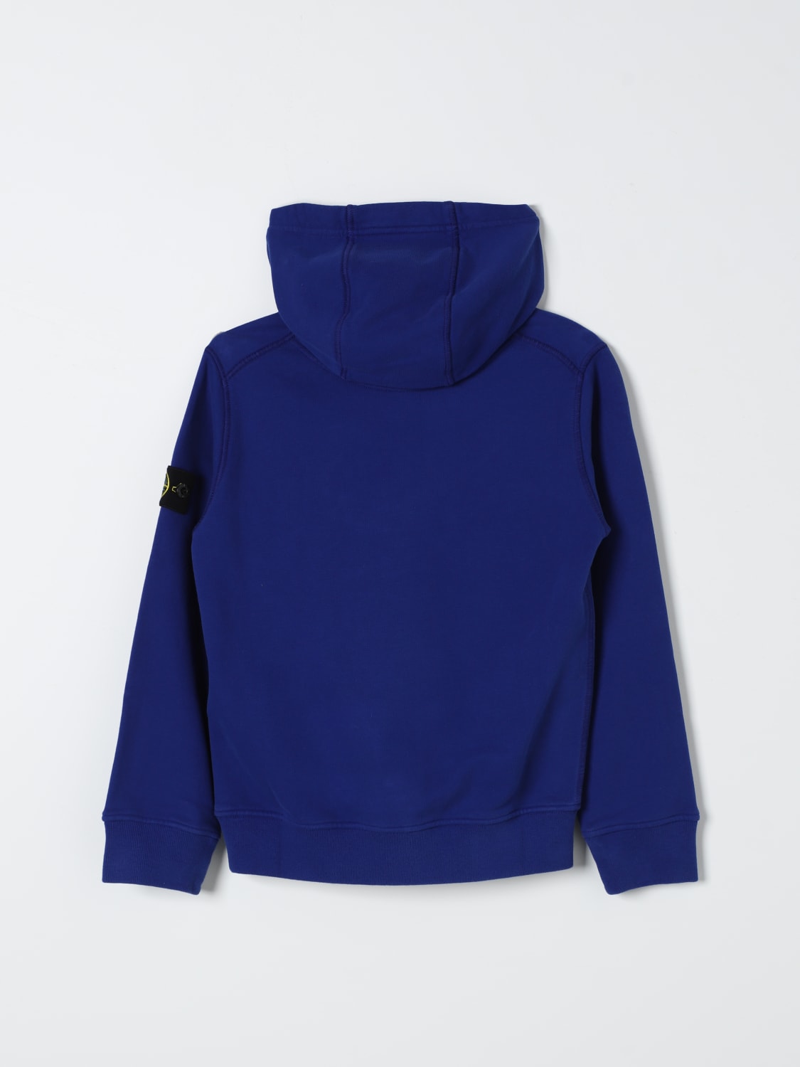 STONE ISLAND JUNIOR SWEATER: Sweater kids Stone Island Junior, Blue 1 - Img 2