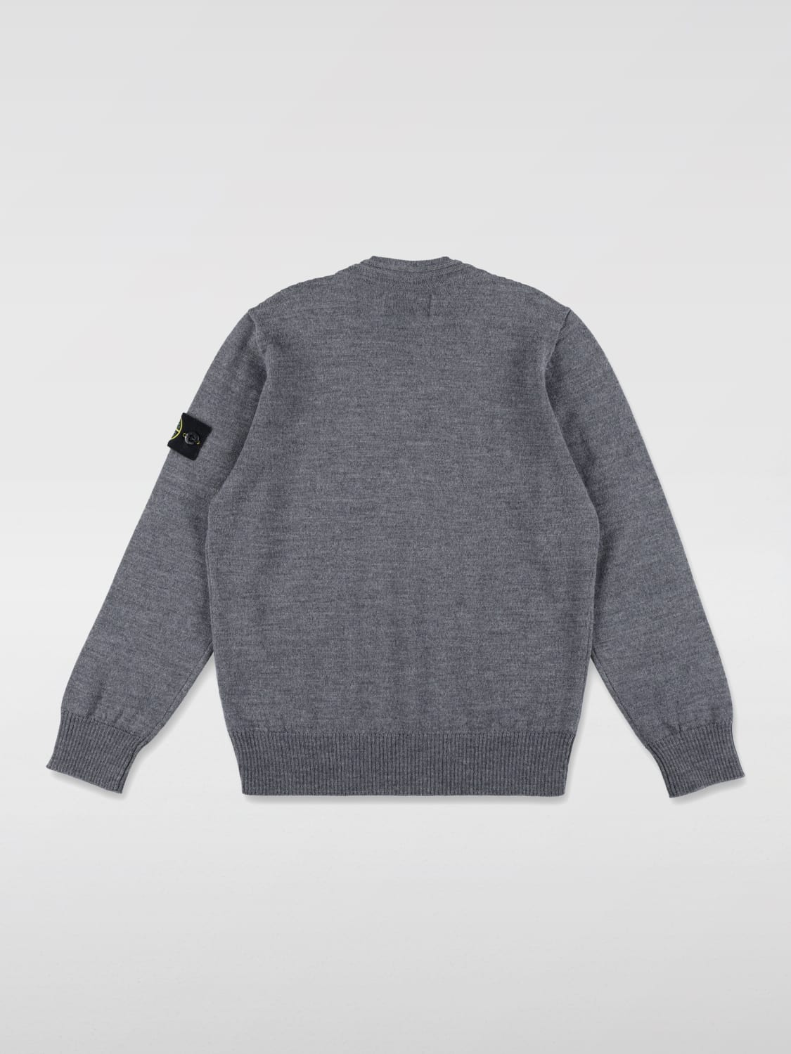Grey stone island jumper junior shop