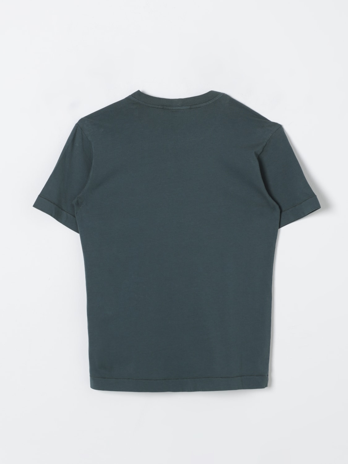 STONE ISLAND JUNIOR T-SHIRT: T-shirt Stone Island Junior in cotone , Petrolio - Img 2