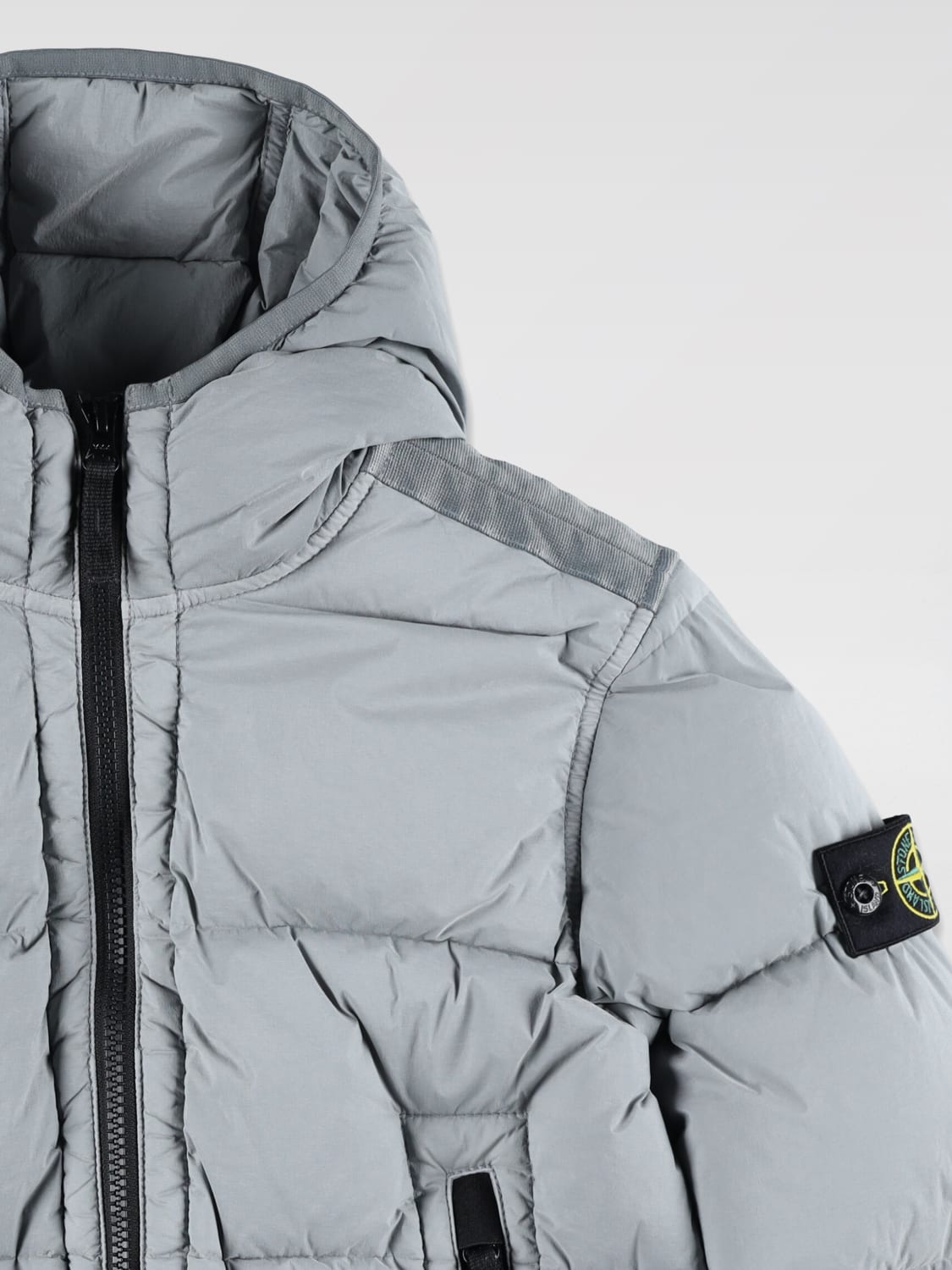 STONE ISLAND JUNIOR JACKE: Jacke kinder Stone Island Junior, Beige - Img 3