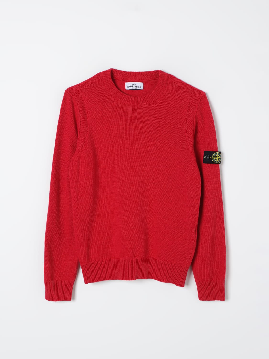 Stone Island Junior Outlet: Jumper kids - Red | Stone Island