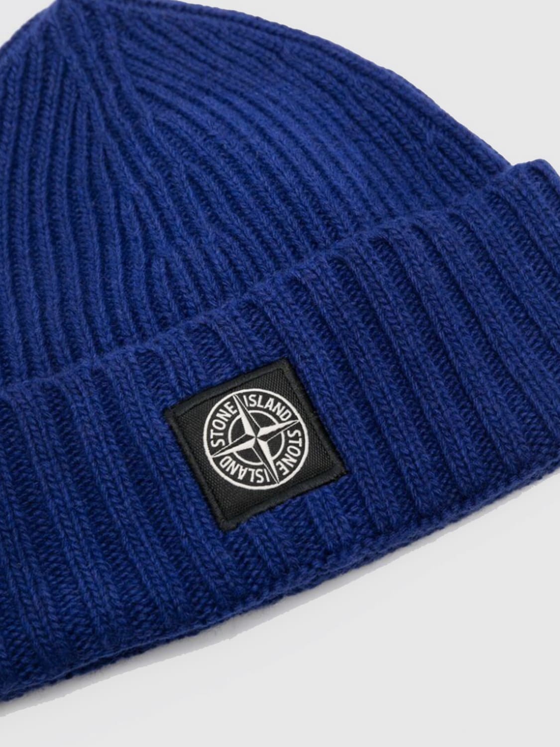 STONE ISLAND JUNIOR Hat kids Royal Blue Stone Island Junior hat 8116N03Z3 online at GIGLIO.COM