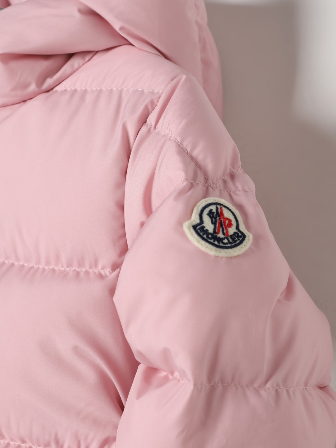 MONCLER КУРТКА: Куртка Детское Moncler, Розовый - Img 3