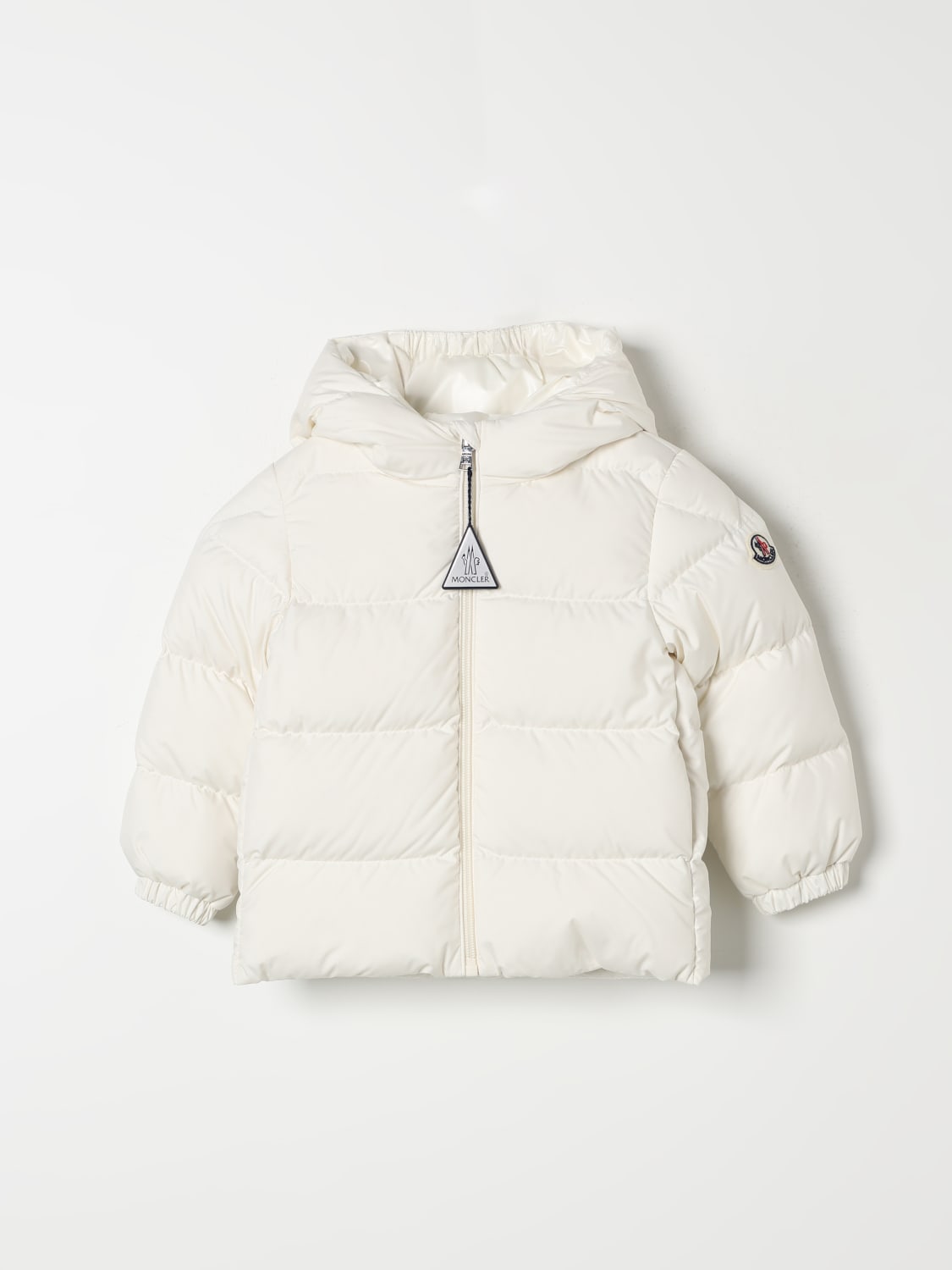 MONCLER 外套: 外套 儿童 Moncler, 奶油黄 - Img 1