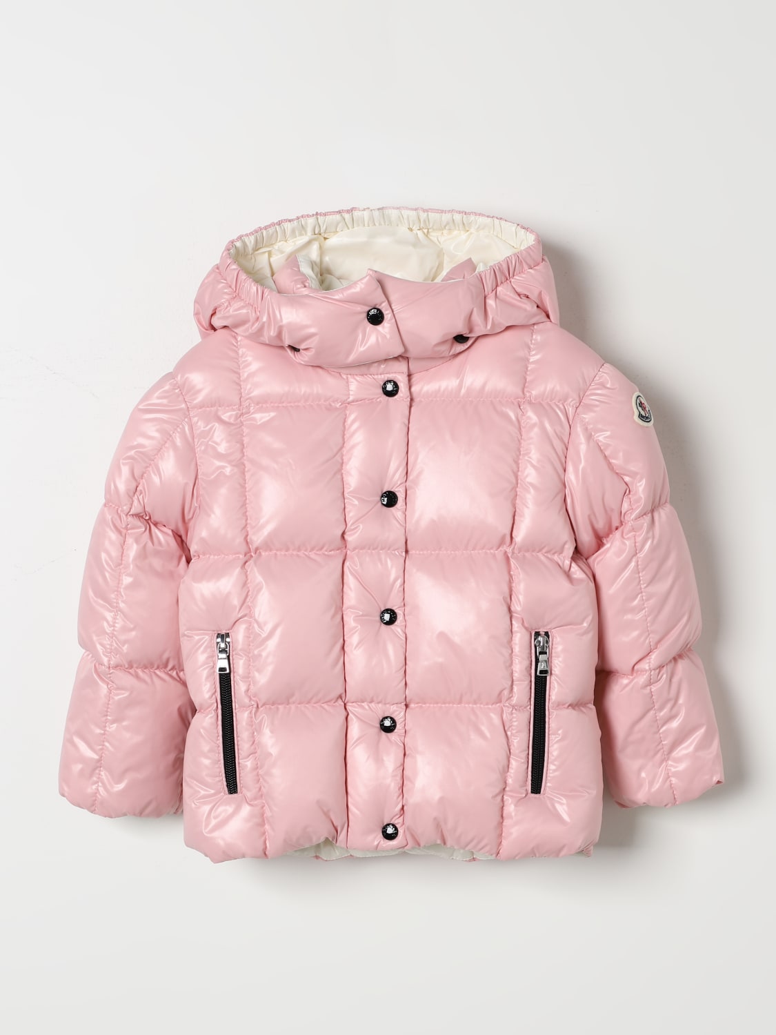 MONCLER КУРТКА: Куртка Детское Moncler, Розовый - Img 1