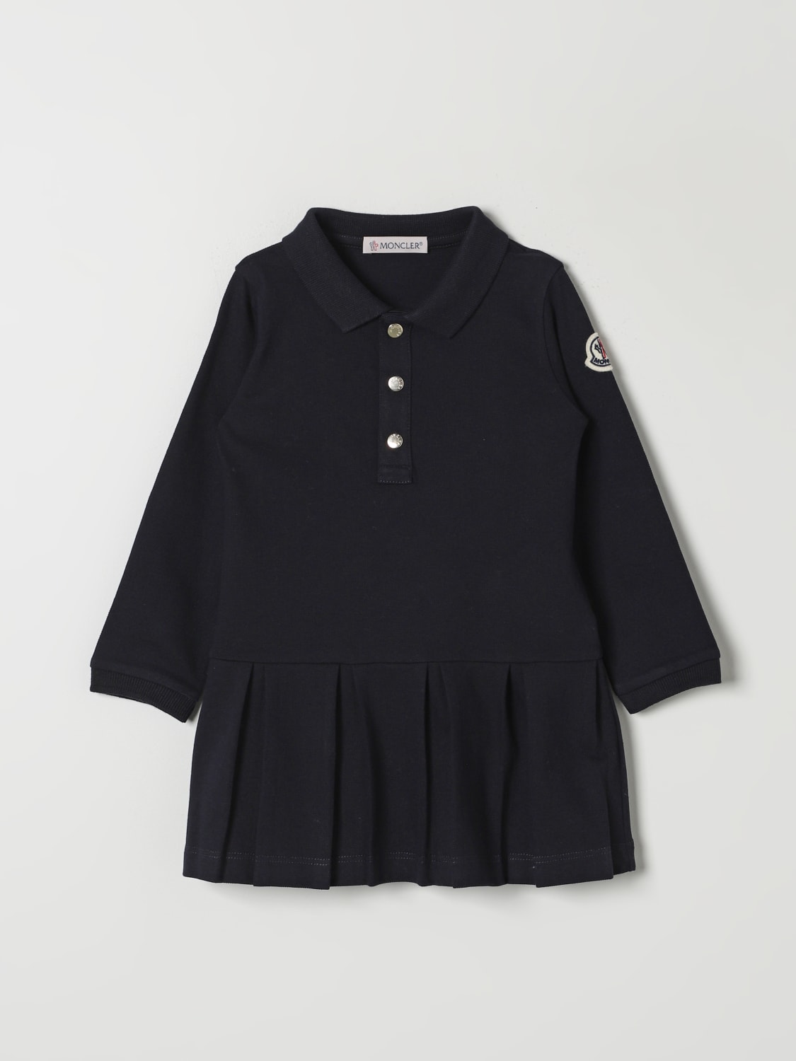 MONCLER ROMPER: Romper kids Moncler, Blue - Img 1