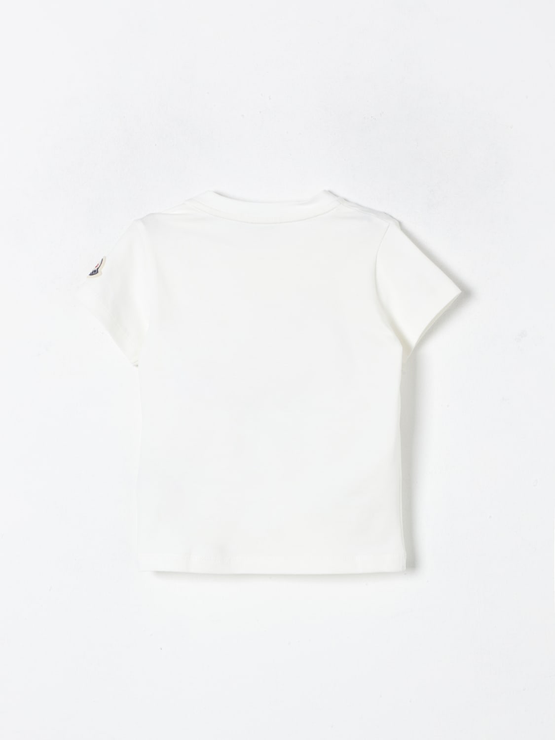 MONCLER T-SHIRT: T-shirt kids Moncler, White - Img 2