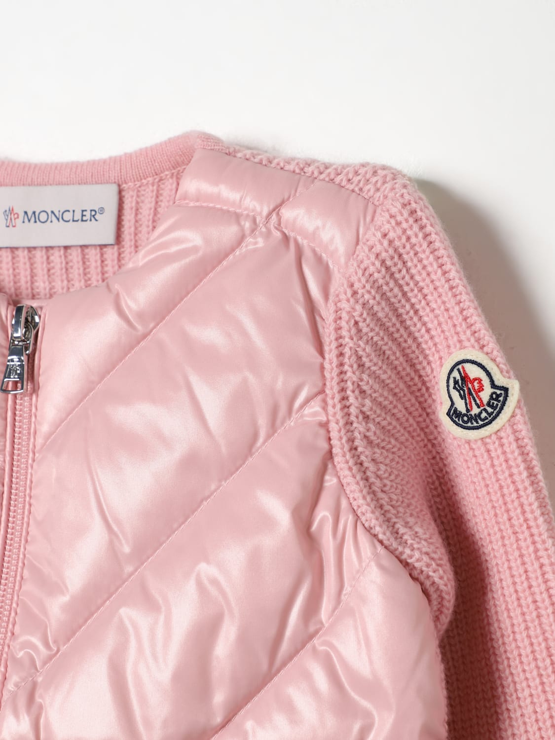 MONCLER 재킷: 재킷 남아 Moncler, 핑크 - Img 3