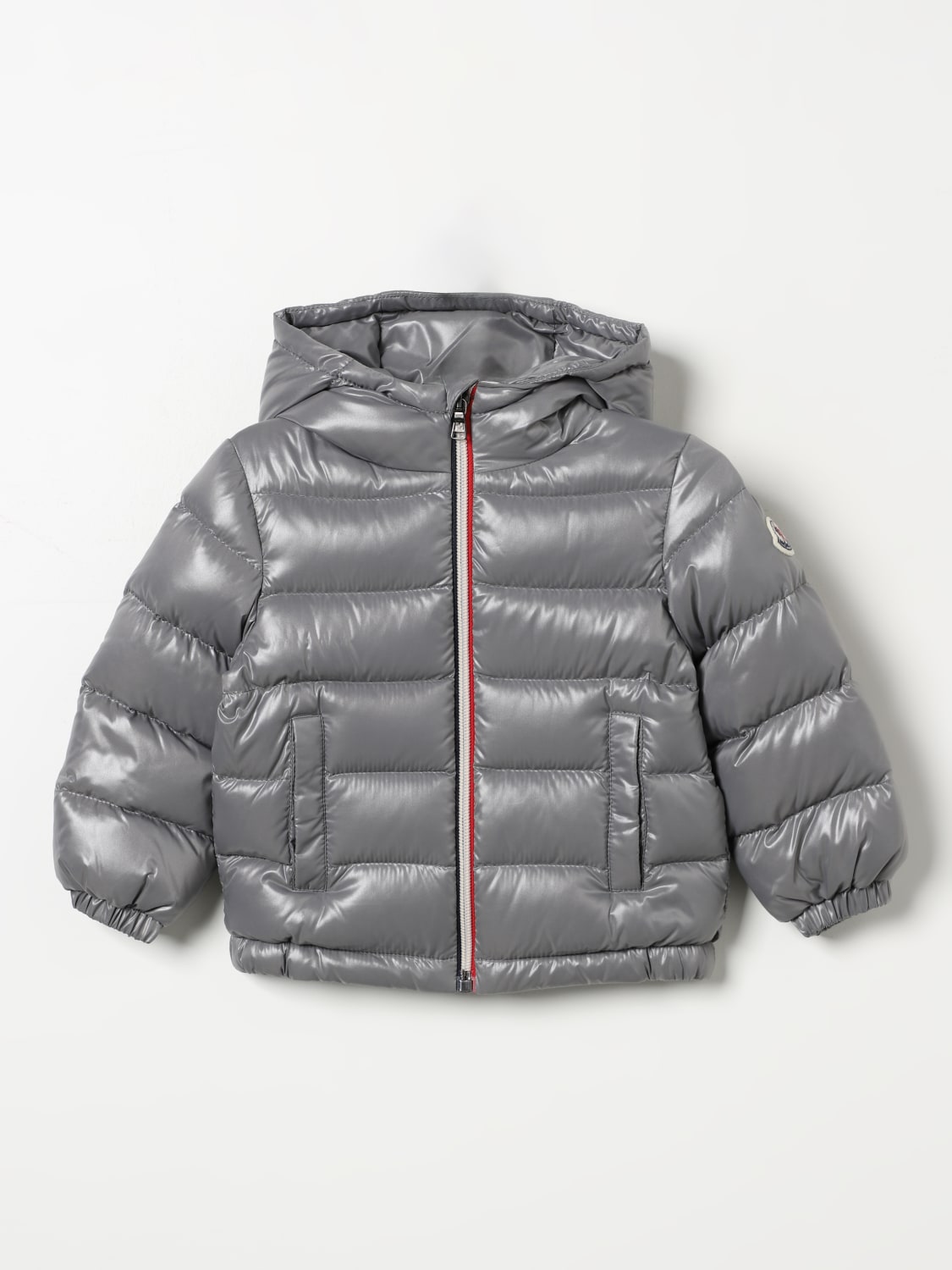 MONCLER 재킷: 재킷 남아 Moncler, 그레이 - Img 1