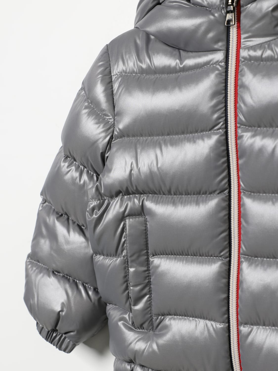 MONCLER 재킷: 재킷 남아 Moncler, 그레이 - Img 3