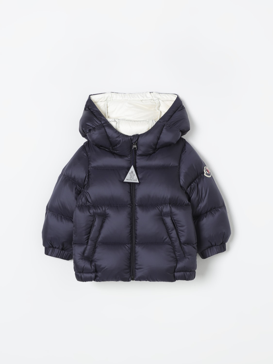 MONCLER 재킷: 재킷 남아 Moncler, 블루 - Img 1