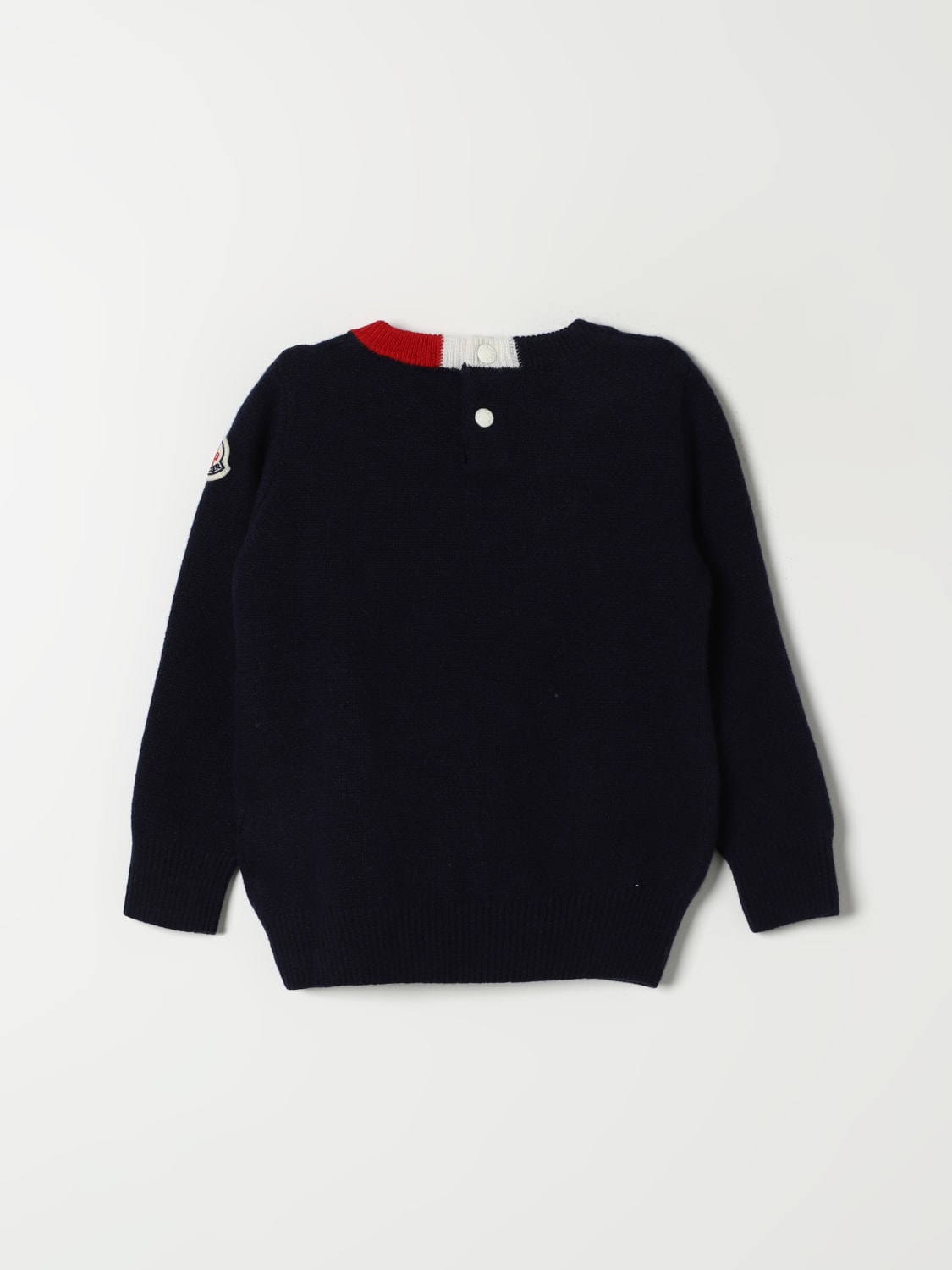 MONCLER JERSEY: Jersey niños Moncler, Azul Oscuro - Img 2