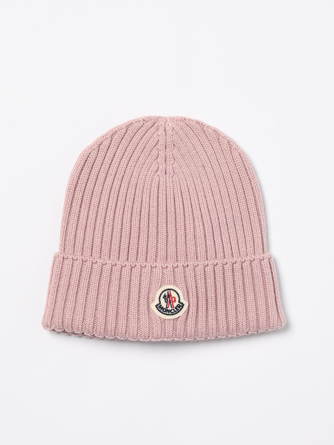 MONCLER GIRLS' HATS: Girls' hats kids Moncler, Pink - Img 1