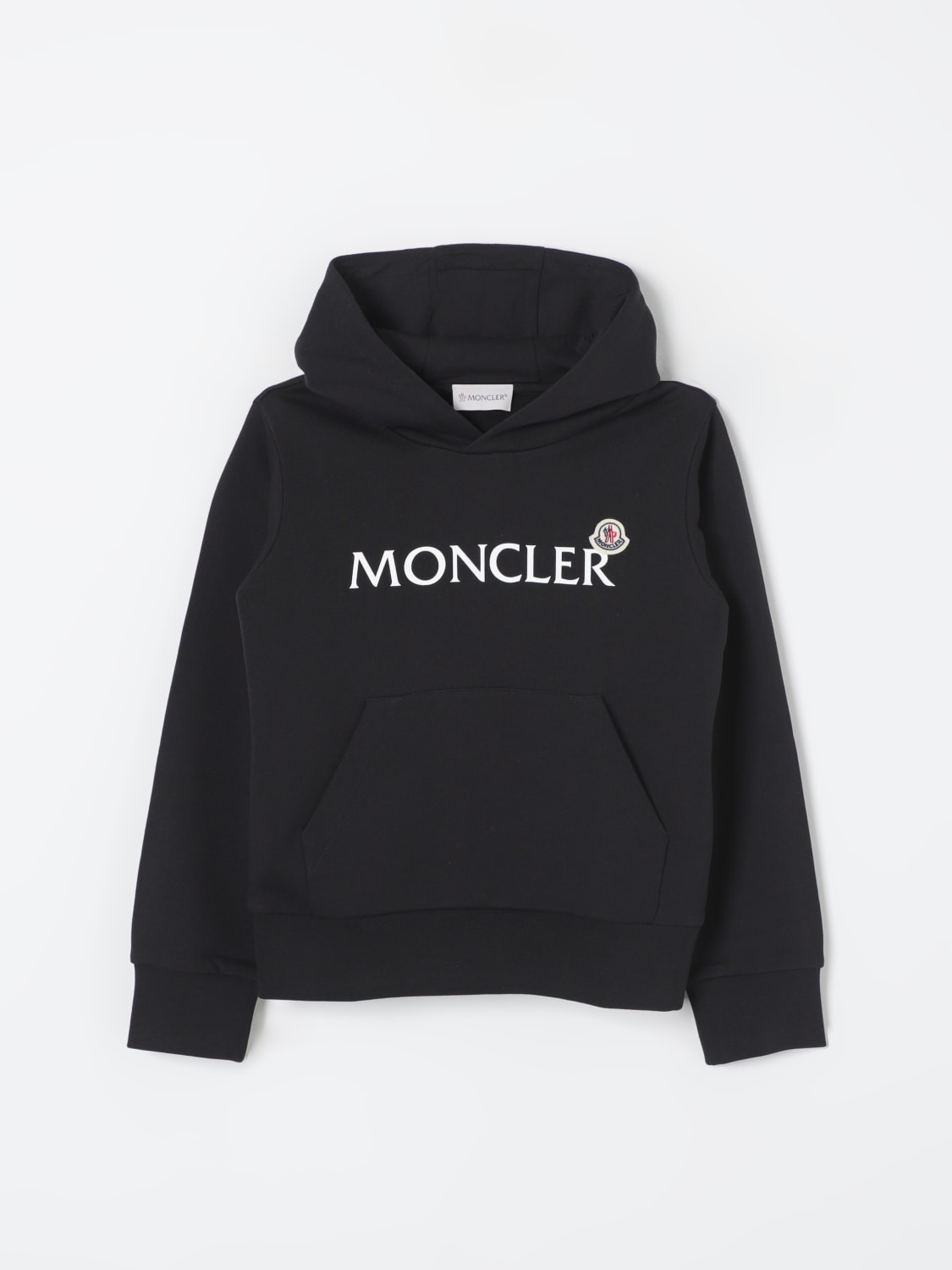 MONCLER SWEATER: Sweater kids Moncler, Black - Img 1