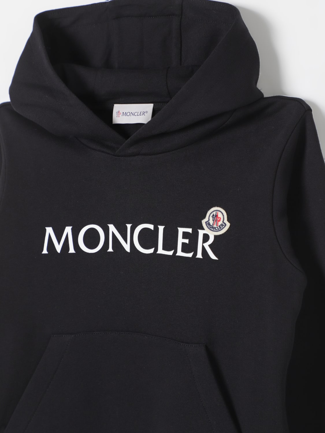 MONCLER セーター: セーター ボーイ Moncler, ブラック - Img 3