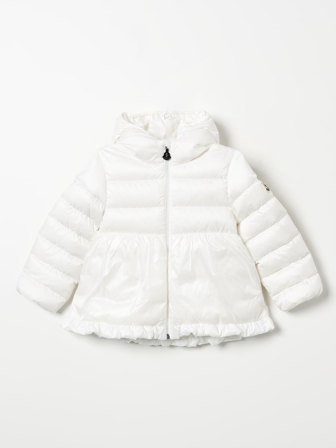 MONCLER VESTE: Veste enfant Moncler, Blanc - Img 1