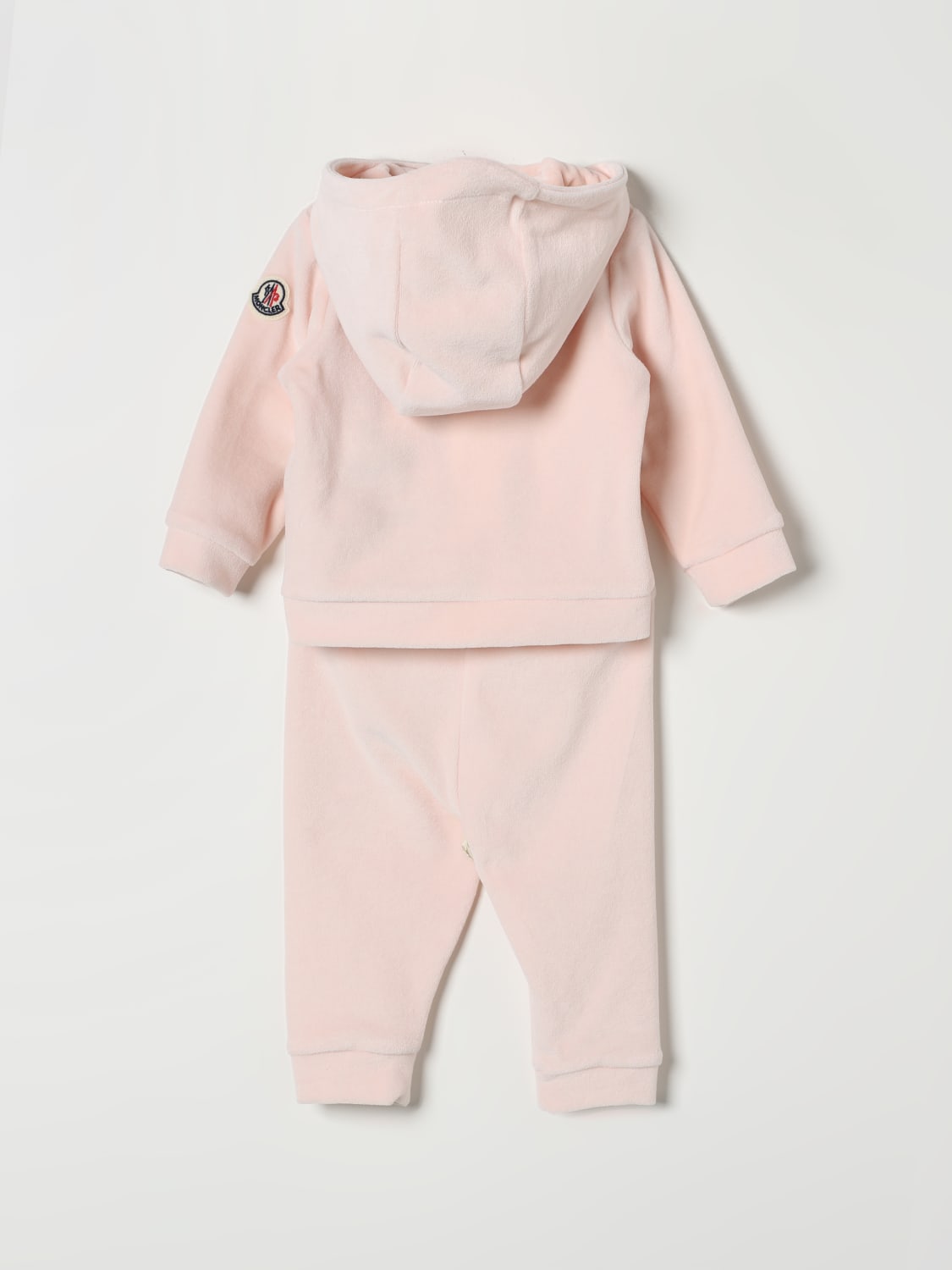 MONCLER BABY-OVERALL: Overall kinder Moncler, Pink - Img 2