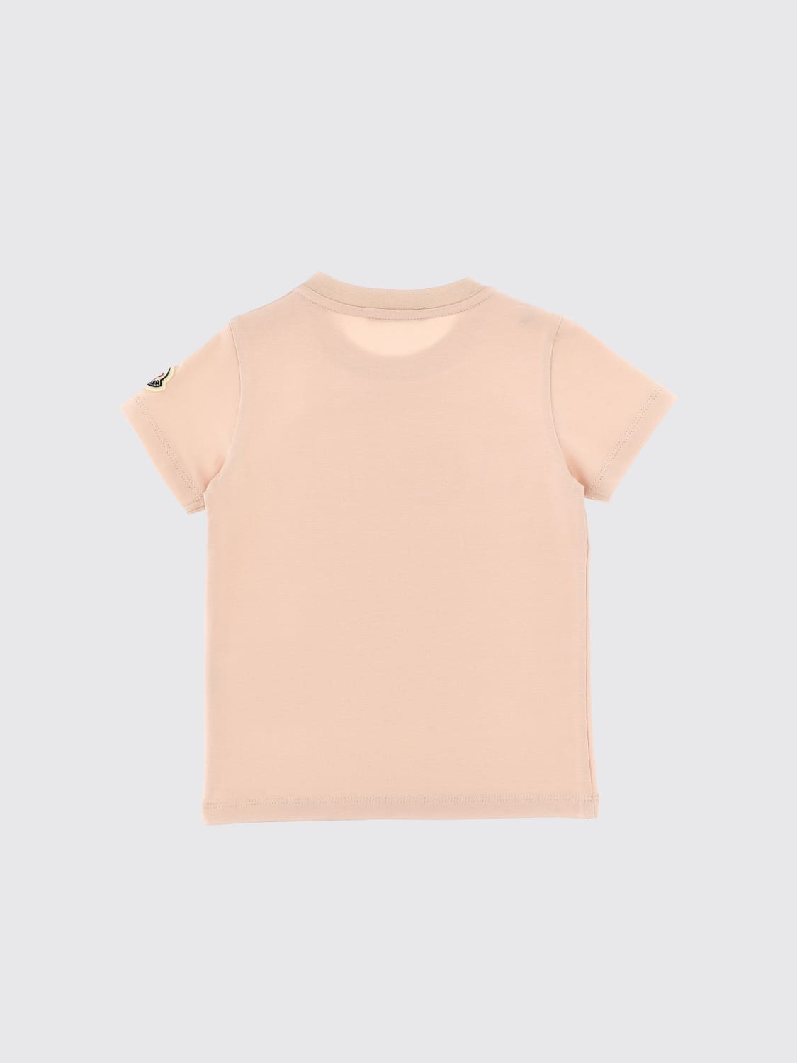 MONCLER T-SHIRT: T-shirt kinder Moncler, Pink - Img 2