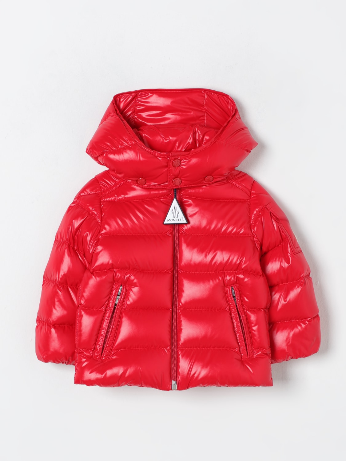 MONCLER VESTE: Veste enfant Moncler, Rouge - Img 1