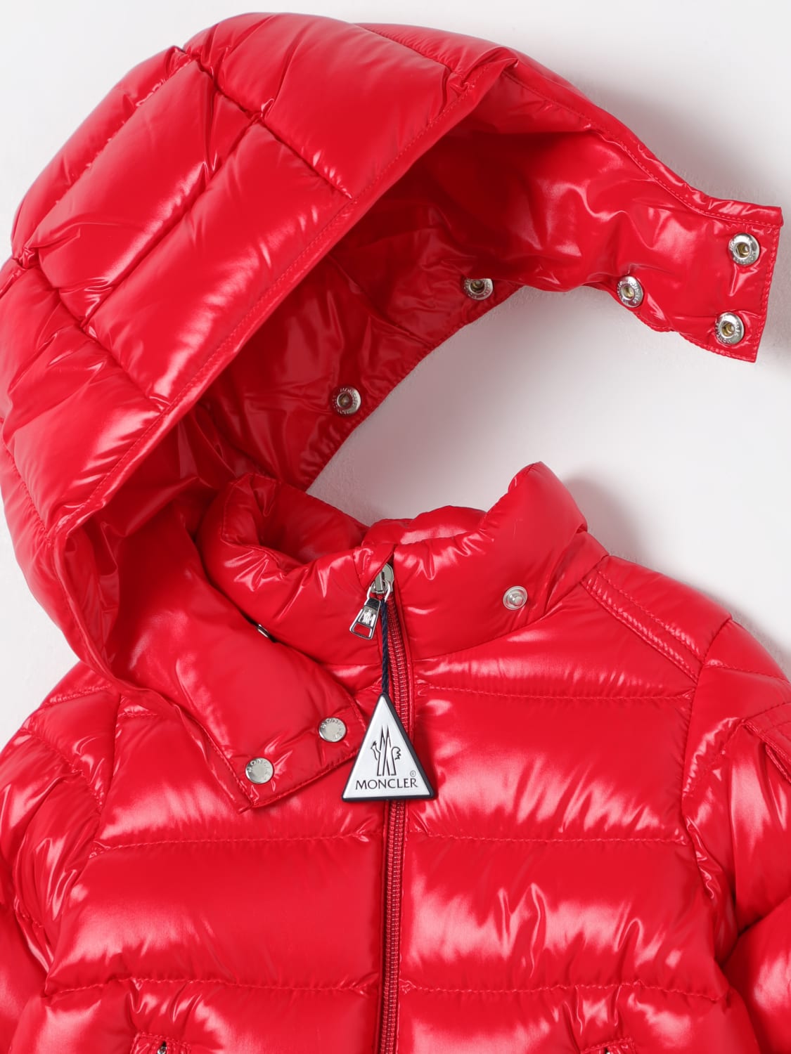 MONCLER VESTE: Veste enfant Moncler, Rouge - Img 3