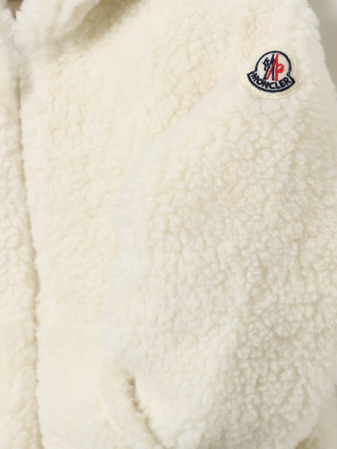 MONCLER VESTE: Veste enfant Moncler, Blanc - Img 3