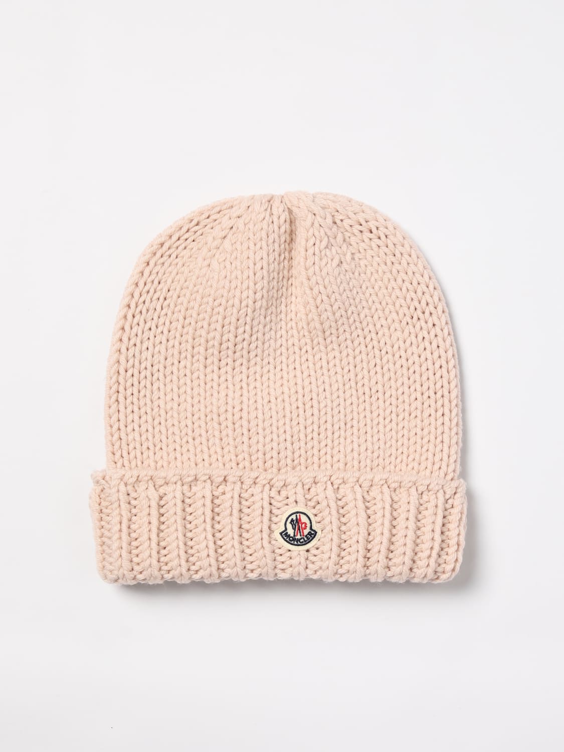 MONCLER GIRLS' HATS: Girls' hats kids Moncler, Pink - Img 1