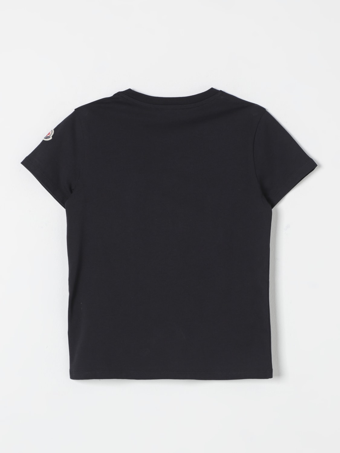 MONCLER T-SHIRT: T-shirt kids Moncler, Black - Img 2