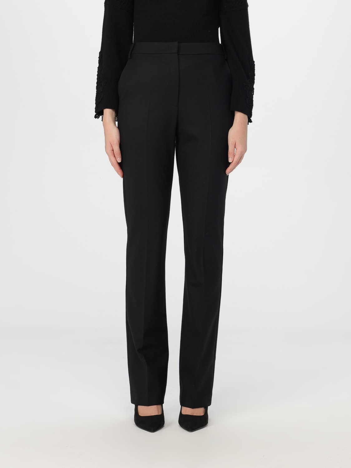 PATRIZIA PEPE PANTS: Pants woman Patrizia Pepe, Black - Img 1