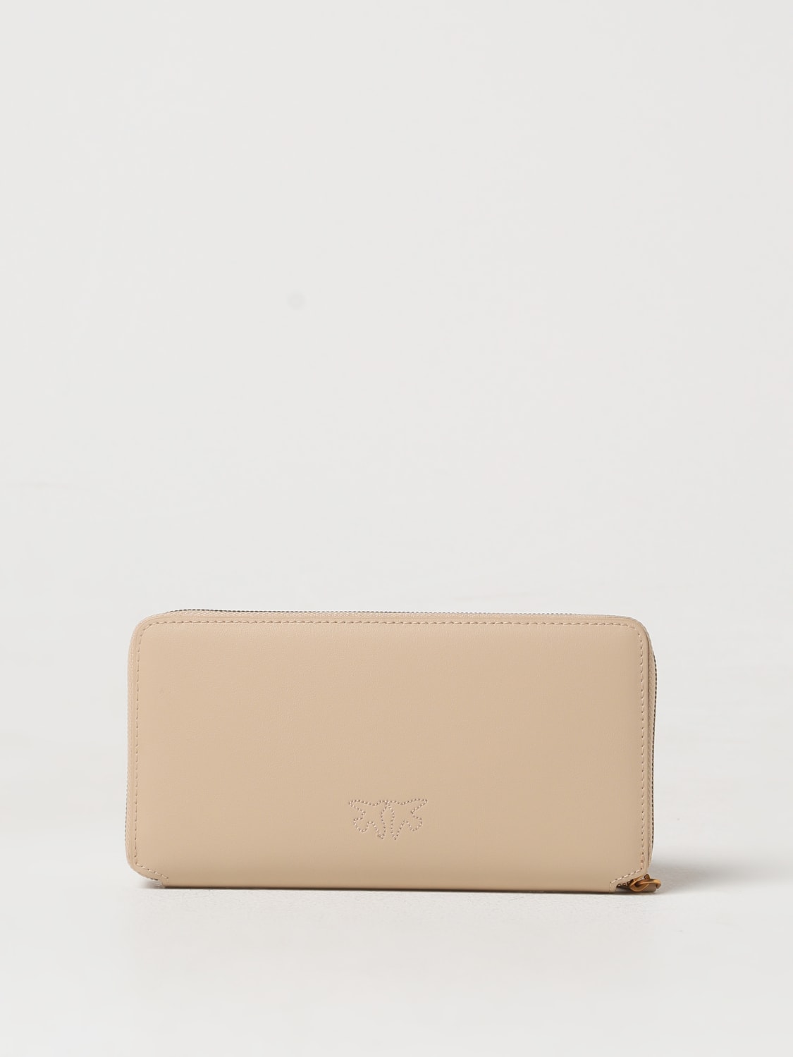 PINKO WALLET: Wallet woman Pinko, Beige - Img 3