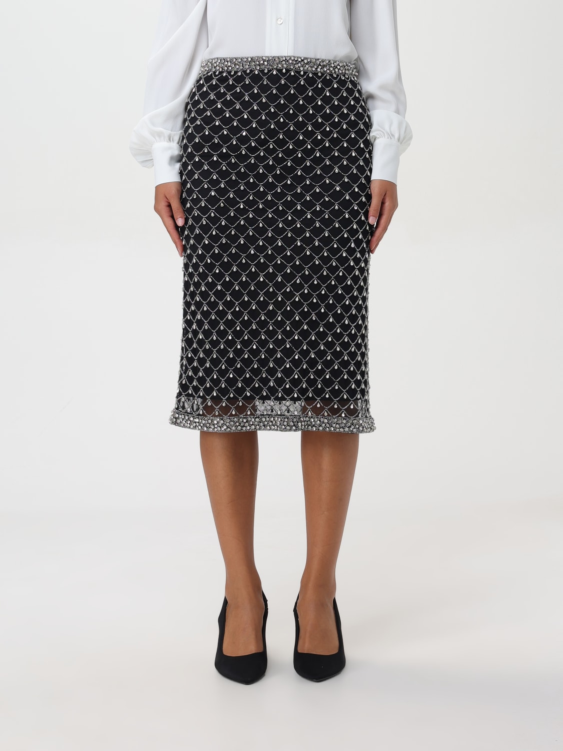 PINKO FALDA: Falda mujer Pinko, Negro - Img 1