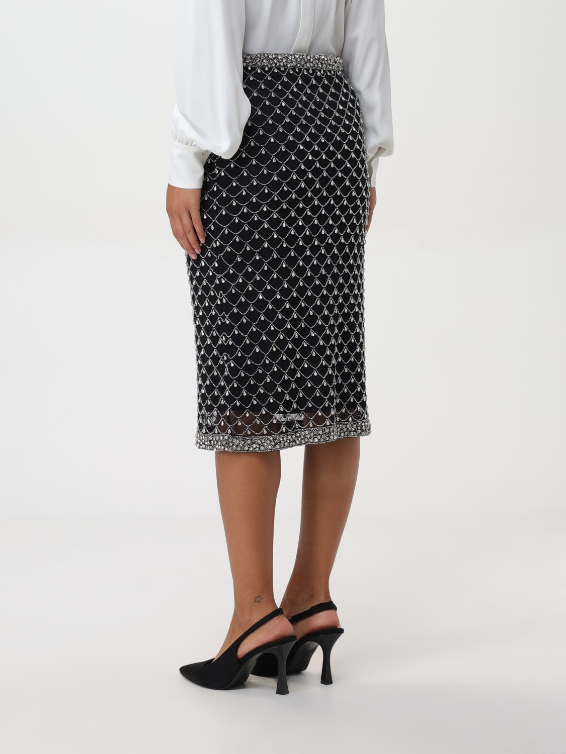 PINKO FALDA: Falda mujer Pinko, Negro - Img 2