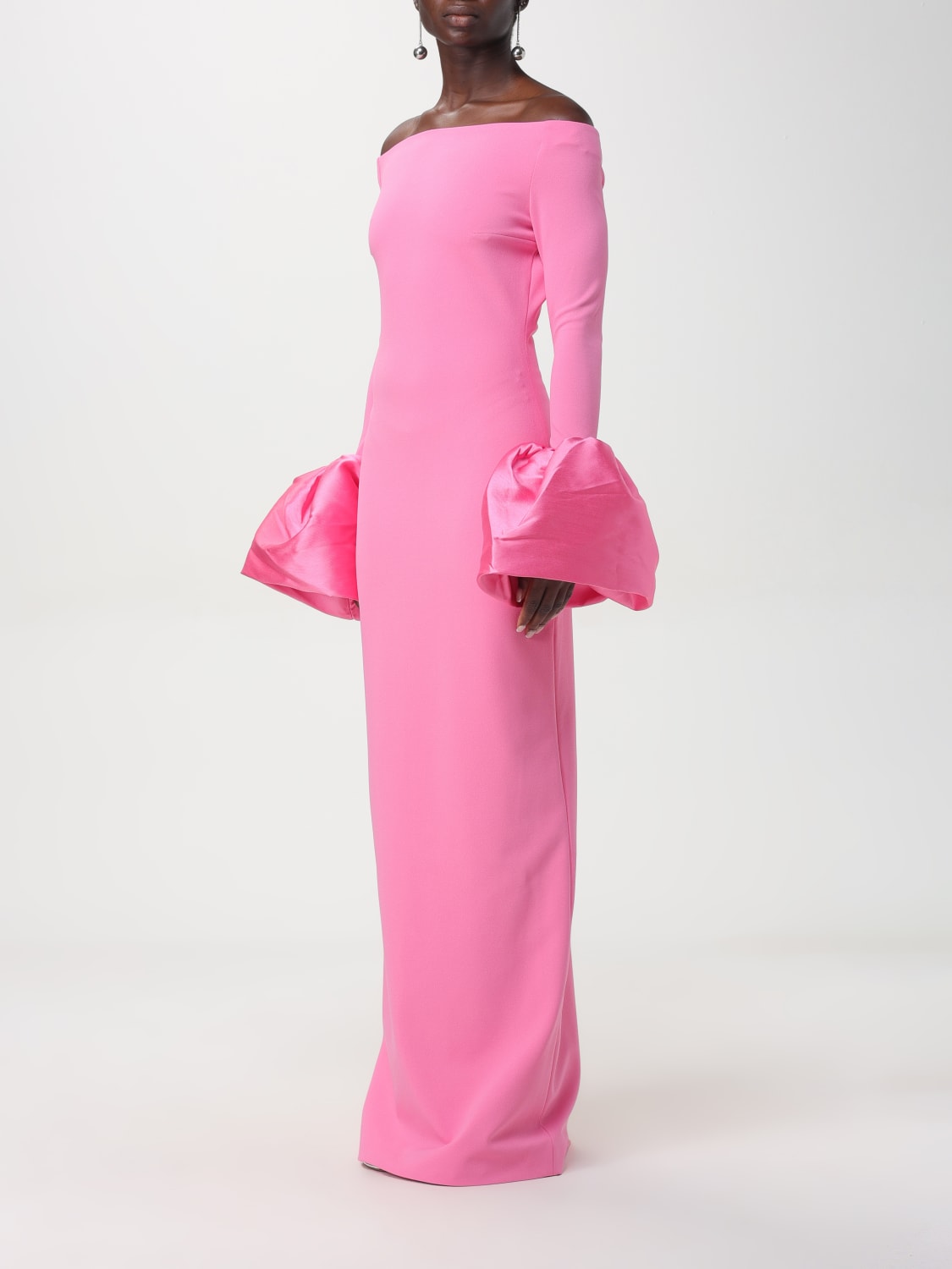 ワンピース SOLACE LONDON Woman Dress Fuchsia OS40014 BERRY PINK SOLACE LONDON: Dress woman - Pink | Solace London dress