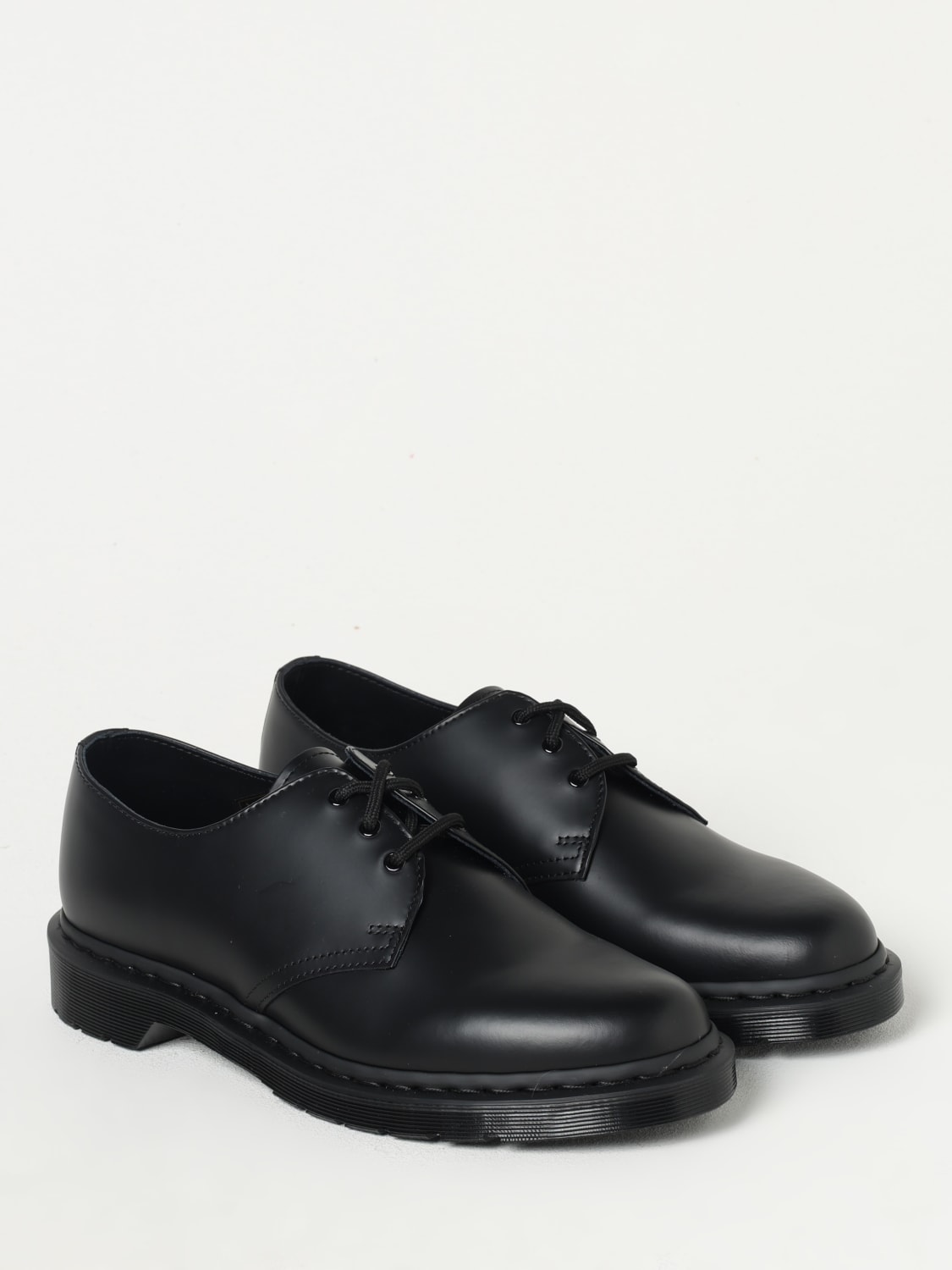 DR. MARTENS SCARPE STRINGATE: Derby 1461 Mono Dr. Martens in pelle opaca , Nero - Img 2