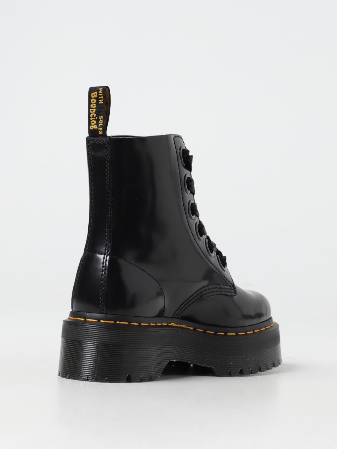 DR. MARTENS BOOTS: Shoes woman Dr. Martens, Black - Img 3
