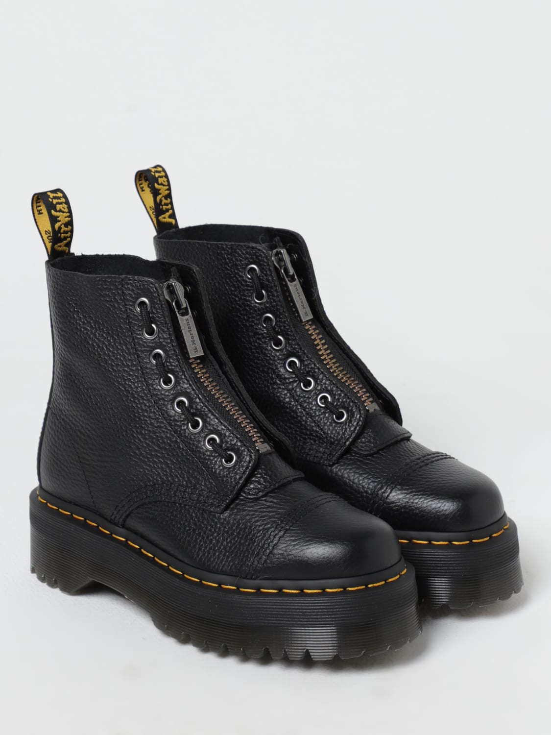 DR. MARTENS BOOTS: Shoes woman Dr. Martens, Black - Img 2