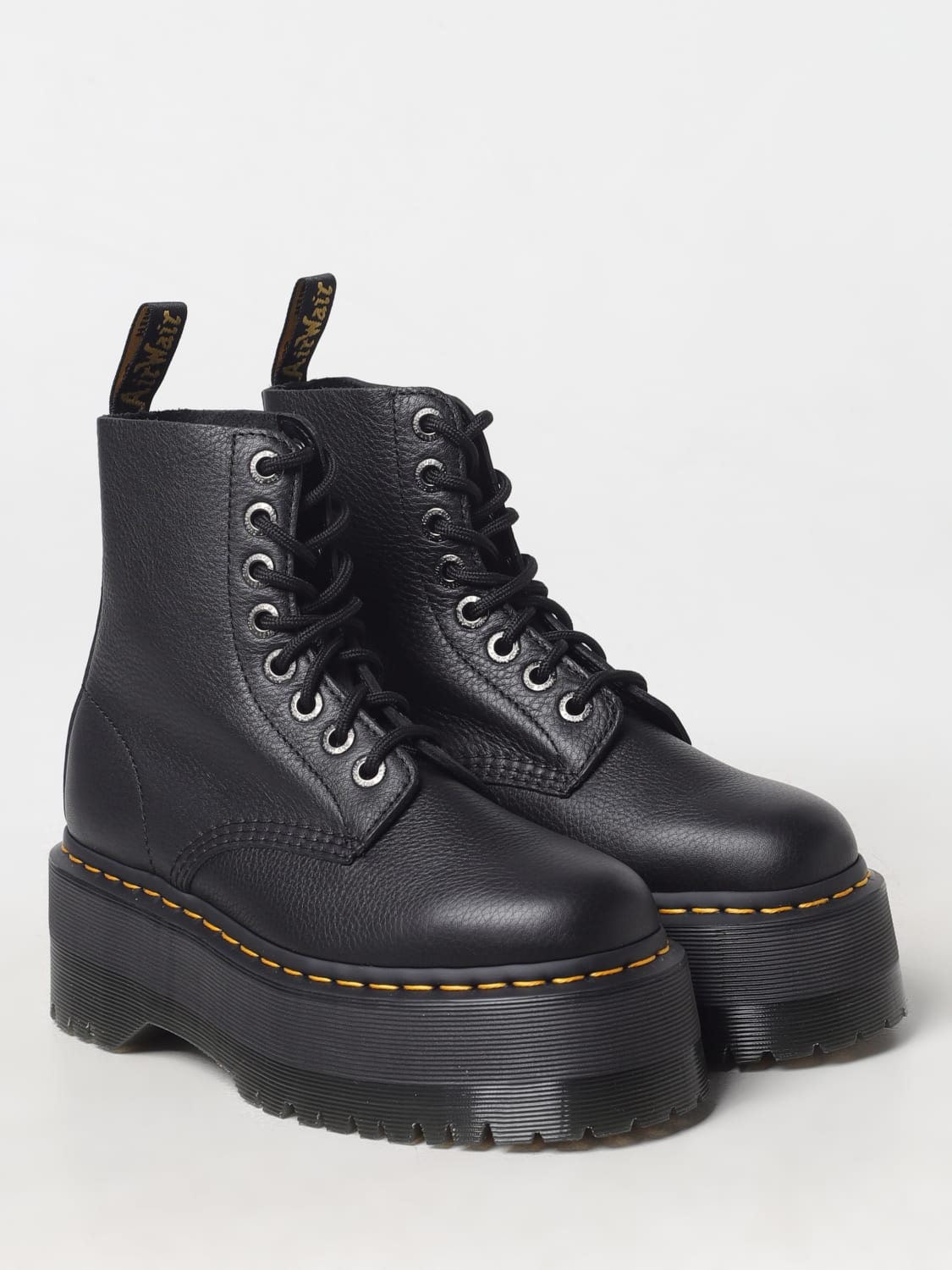 DR. MARTENS BOOTS: Shoes woman Dr. Martens, Black - Img 2