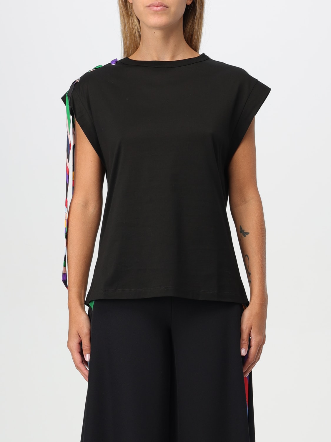 PUCCI TOP: Top mujer Pucci, Negro - Img 1