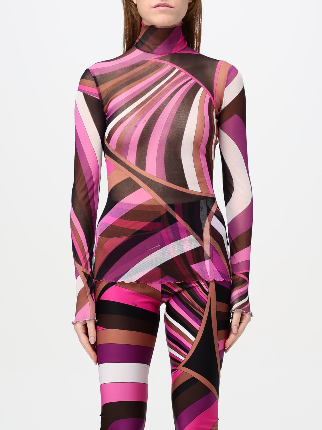 PUCCI TOP: Top woman Pucci, Pink - Img 1