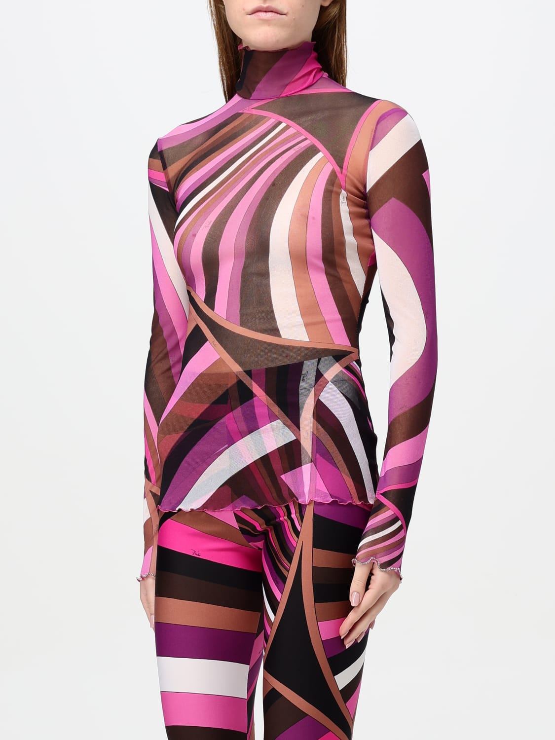 PUCCI TOP: Top woman Pucci, Pink - Img 4